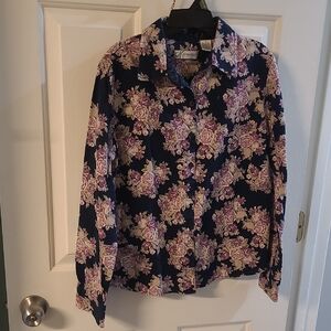 Floral Button-Up Shirt